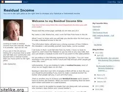 Sites similar to residual-income-site.blogspot.com