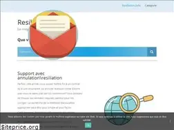 Sites similar to resiliation.info