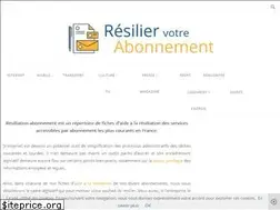 Sites similar to resilier-abonnement.net