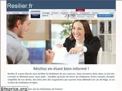 Sites similar to resilier.fr