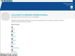 Sites similar to resinex.com