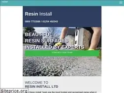 Sites similar to resininstall.co.uk