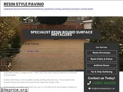 Sites similar to resinstylepaving.co.uk