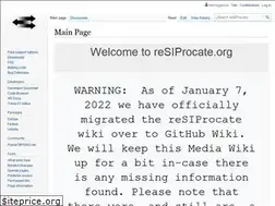 Sites similar to resiprocate.org