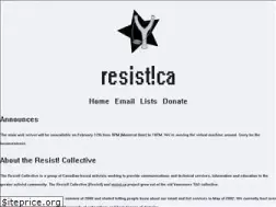 Sites similar to resist.ca