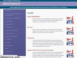 Sites similar to resistance-44.fr