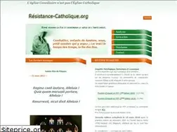 Sites similar to resistance-catholique.org