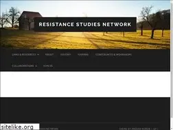 Sites similar to resistancestudies.org