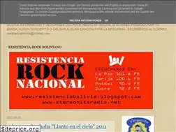 Sites similar to resistenciabolivia.blogspot.com