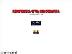 Sites similar to resistenciacivildemocratica.org