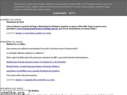 Sites similar to resistenciaislamica.blogspot.com