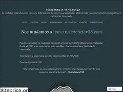Sites similar to resistenciav58.wordpress.com