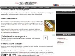 Sites similar to resistorguide.com