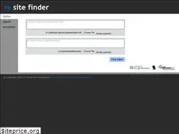 Sites similar to resitefinder.appspot.com