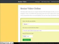 Sites similar to resize-video.com