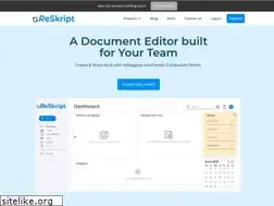 Sites similar to reskript.com