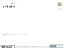 Sites similar to resmairhof.it
