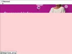 Sites similar to resmed.ch
