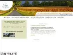 Sites similar to resneau-lambert-prosper-notaires.fr