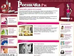 Sites similar to resnichka.ru