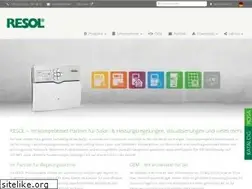 Sites similar to resol.de
