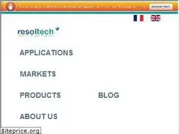 Sites similar to resoltech.com