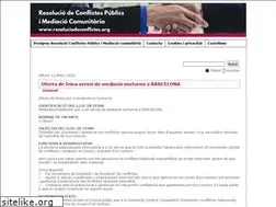 Sites similar to resoluciodeconflictes.org