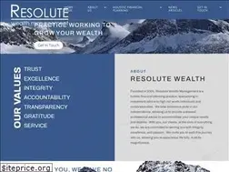 Sites similar to resolutewealth.co.za