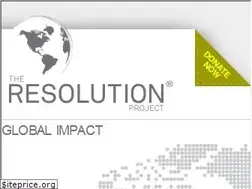 Sites similar to resolutionproject.org