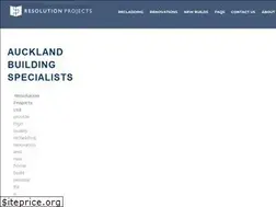 Sites similar to resolutionprojects.co.nz