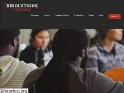 Sites similar to resolutionsnorthwest.org