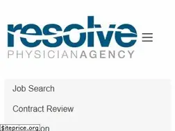 Sites similar to resolvephysicianagency.com