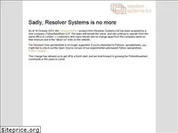 Sites similar to resolversystems.com