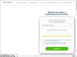Sites similar to resolvetudeuda.com