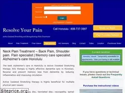 Sites similar to resolveyourpain.com