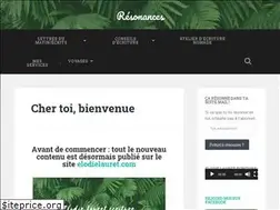 Sites similar to resonances.re