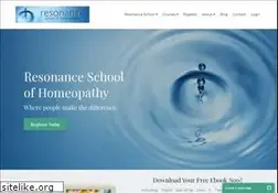 Sites similar to resonanceschoolofhomeopathy.com