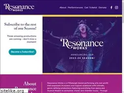 Sites similar to resonanceworks.org