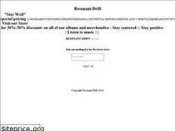 Sites similar to resonantdrift.com