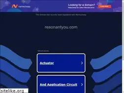 Sites similar to resonantyou.com