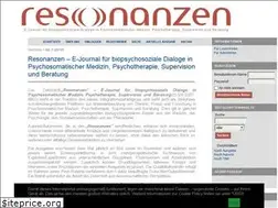 Sites similar to resonanzen-journal.org