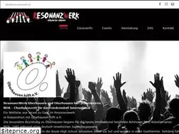 Sites similar to resonanzwerk.de
