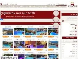 Sites similar to resort.co.il