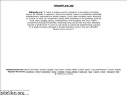Sites similar to resort.co.nz