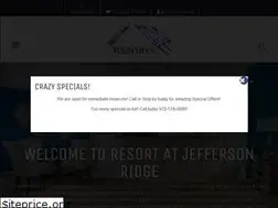 Sites similar to resortatjeffersonridge.com