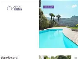 Sites similar to resortcabanas.com