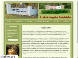 Sites similar to resortcountrylakelivingston.com
