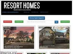 Sites similar to resorthomesmagazine.com