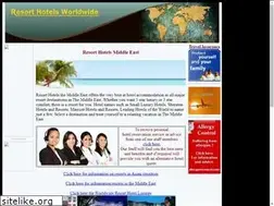 Sites similar to resorthotelsmiddleeast.com