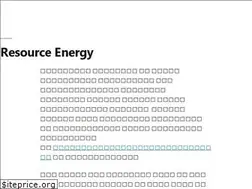 Sites similar to resource-energy-us.com